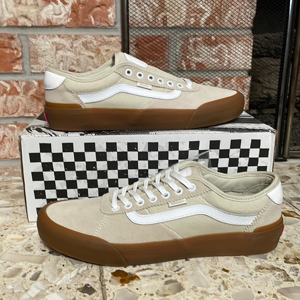 Vans Chima 2 pro oatmeal gum sole pop Cush